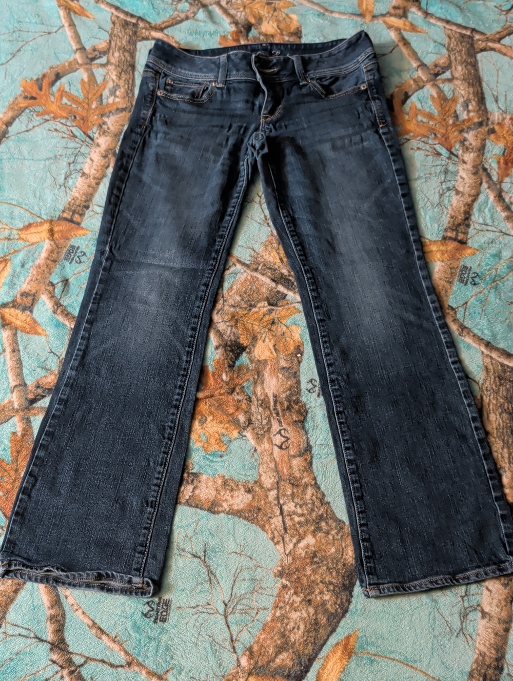 American Eagle Outfitters Dark Wash Flare Jeans